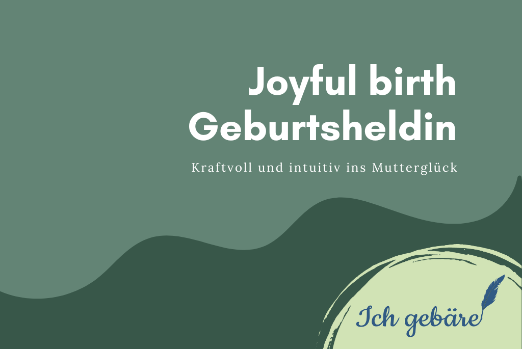 Titelbild: joyful birth Geburtsheldin