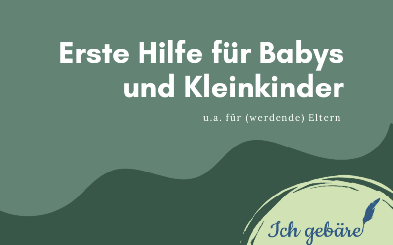 Titelbild: Erste Hilfe für Babys und Kleinkinder